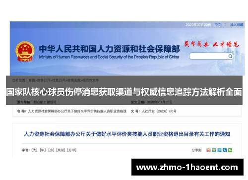 国家队核心球员伤停消息获取渠道与权威信息追踪方法解析全面
